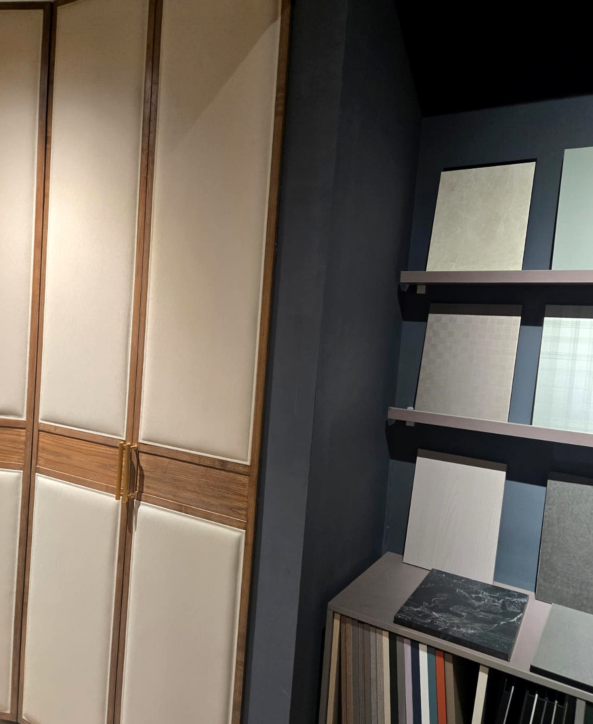 Modern Wooden Panel Wardrobe